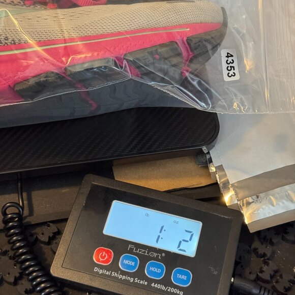 Brooks Ghost 14 Shoes Women Size 8 Gray/Pink Running Sneakers 120356-1B-024 - Picture 10 of 11